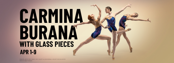 Ballet West: Carmina Burana With Glass Pieces [CANCELLED] at Capitol Theatre