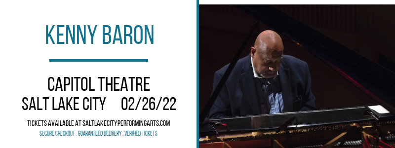 Kenny Baron at Capitol Theatre tickets Kenny Baron at Capitol Theatre