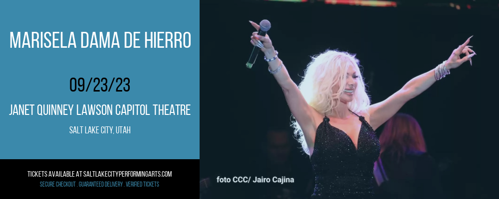 Marisela Dama De Hierro at Capitol Theatre tickets Marisela Dama De Hierro at Capitol Theatre