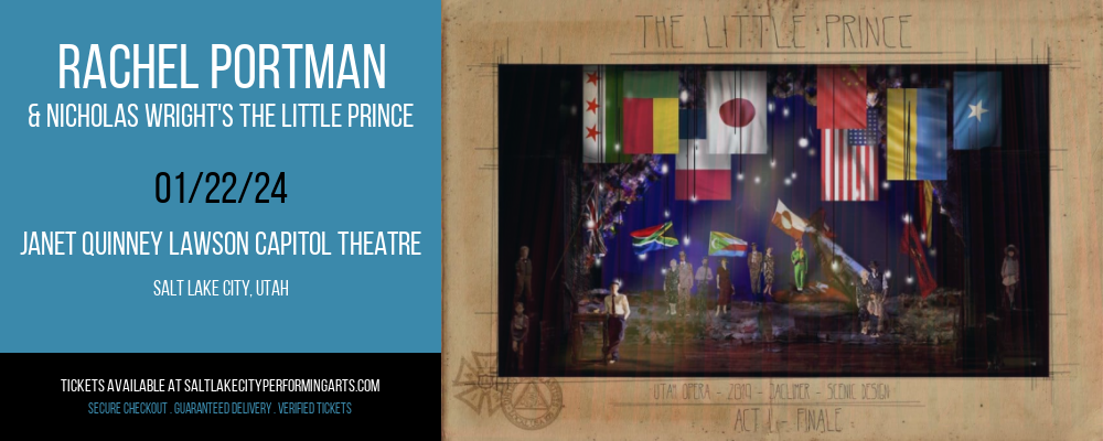 Rachel Portman & Nicholas Wright's The Little Prince at Janet Quinney Lawson Capitol Theatre