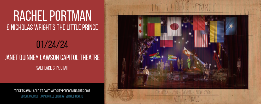 Rachel Portman & Nicholas Wright's The Little Prince at Janet Quinney Lawson Capitol Theatre