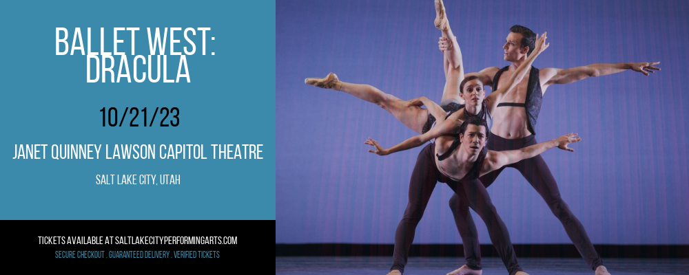 Ballet West at Janet Quinney Lawson Capitol Theatre