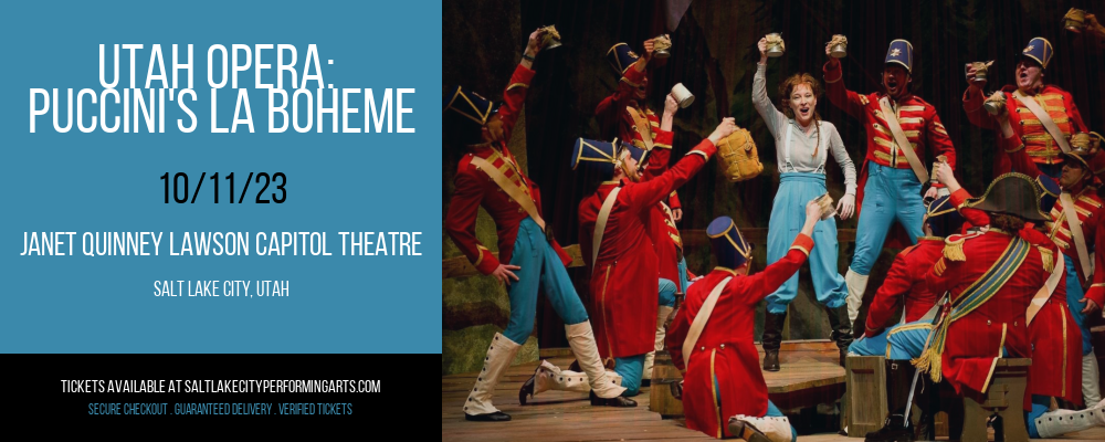 Utah Opera at Janet Quinney Lawson Capitol Theatre