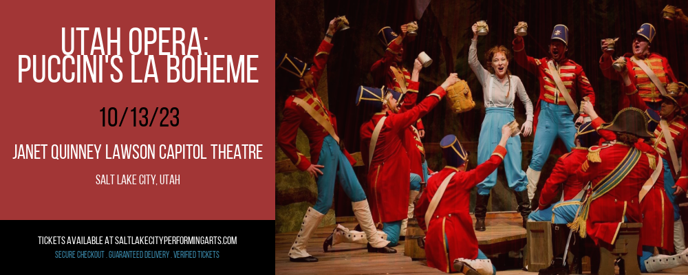 Utah Opera at Janet Quinney Lawson Capitol Theatre