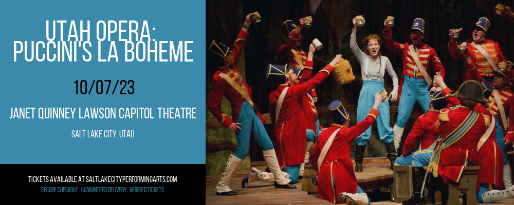 Utah Opera at Janet Quinney Lawson Capitol Theatre