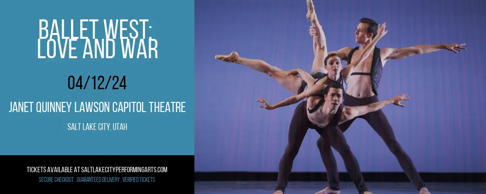 Ballet West at Janet Quinney Lawson Capitol Theatre