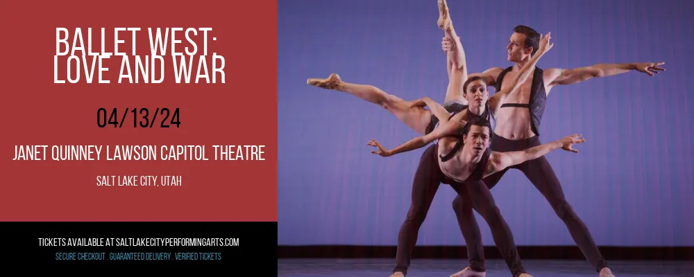 Ballet West at Janet Quinney Lawson Capitol Theatre