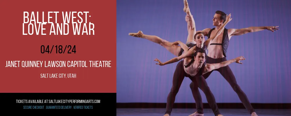 Ballet West at Janet Quinney Lawson Capitol Theatre