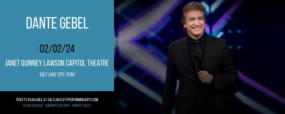 Dante Gebel at Janet Quinney Lawson Capitol Theatre