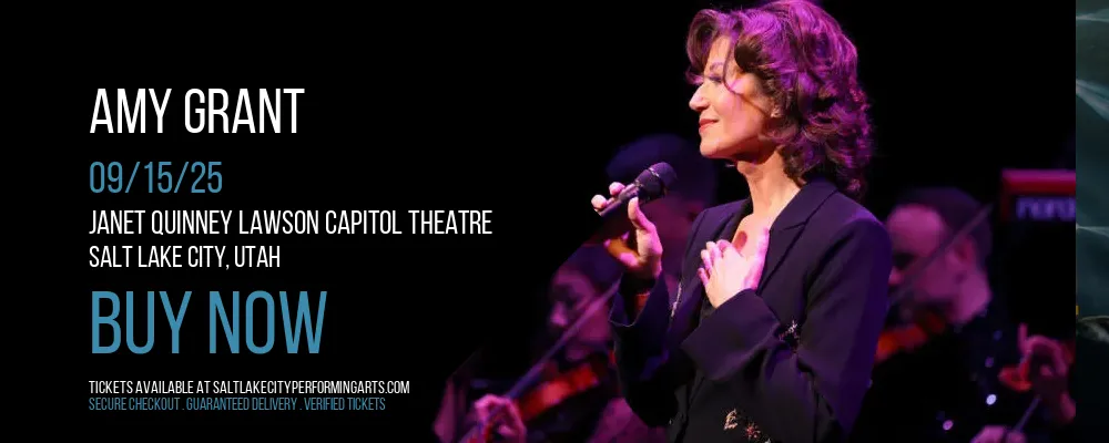 Amy Grant at Janet Quinney Lawson Capitol Theatre