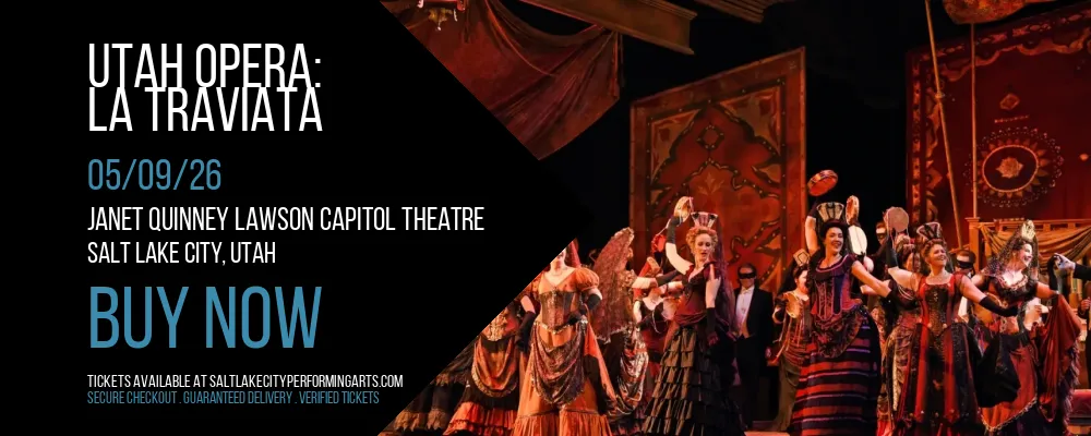 Utah Opera at Janet Quinney Lawson Capitol Theatre