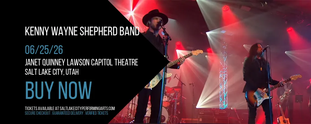 Kenny Wayne Shepherd Band at Janet Quinney Lawson Capitol Theatre